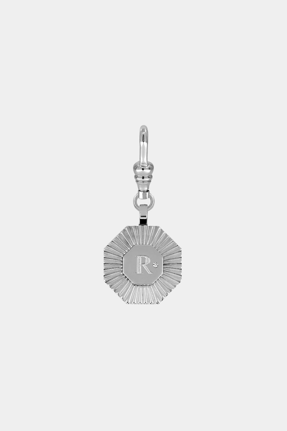 Large Letter Attachment | 9K White Gold| Natasha Schweitzer
