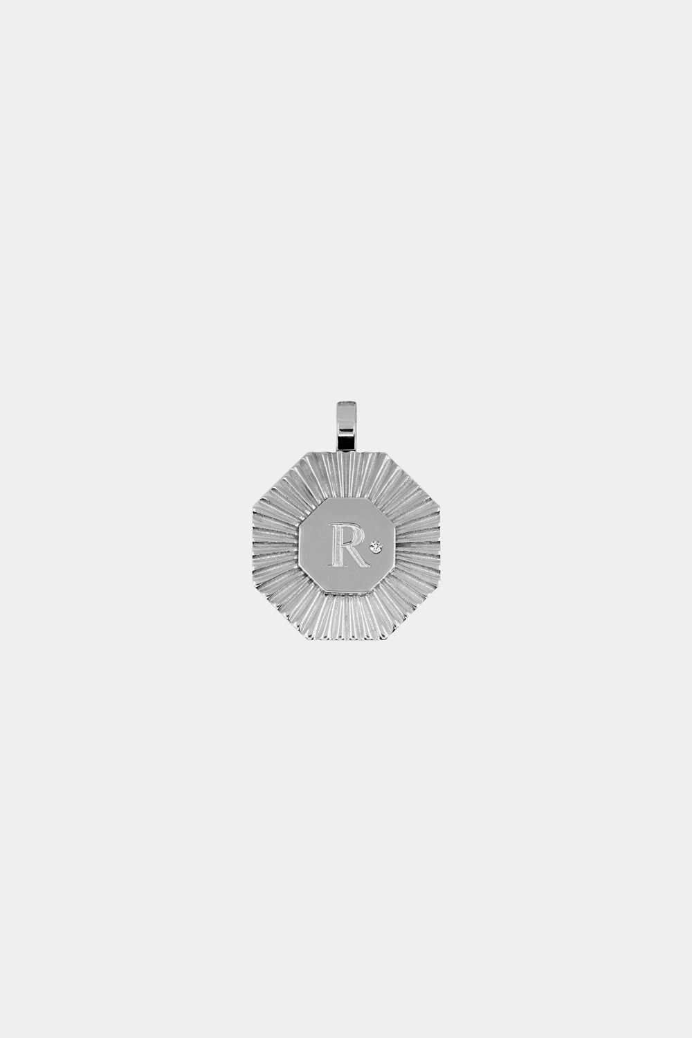 Large Letter Attachment | 9K White Gold| Natasha Schweitzer