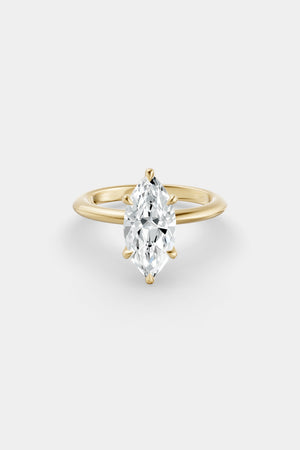 Marquise Diamond Ring | 18K Gold | Natasha Schweitzer