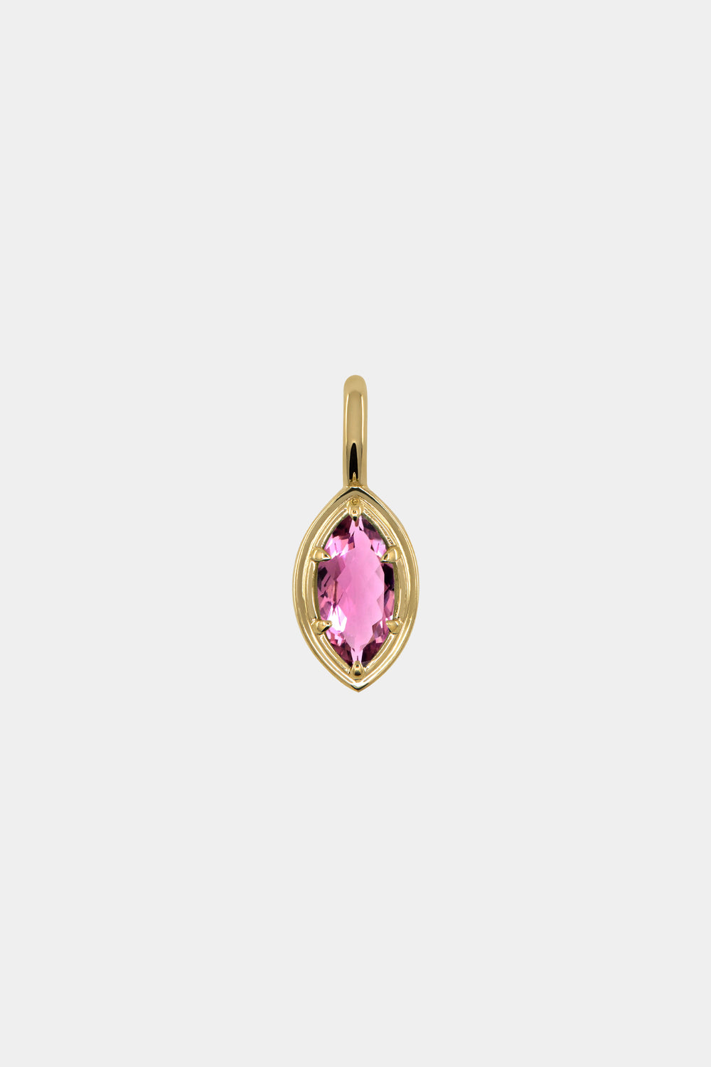 Roma Marquise Gemstone Pendant | Yellow Gold