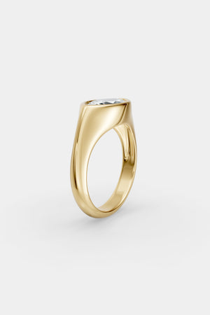 Insignia Marquise Diamond Ring | 18K Yellow Gold | Natasha Schweitzer