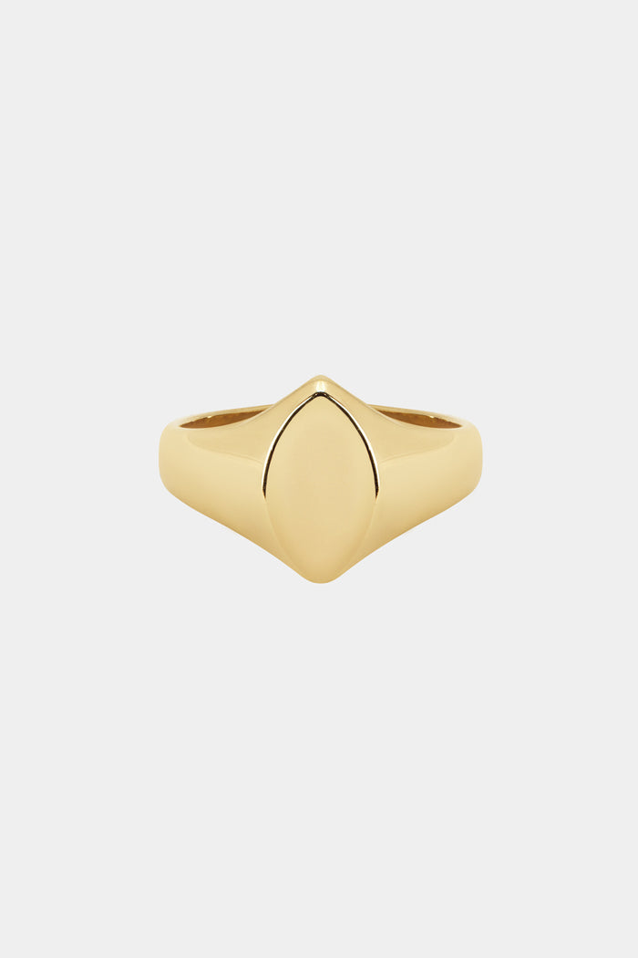 Marquise Signet Ring