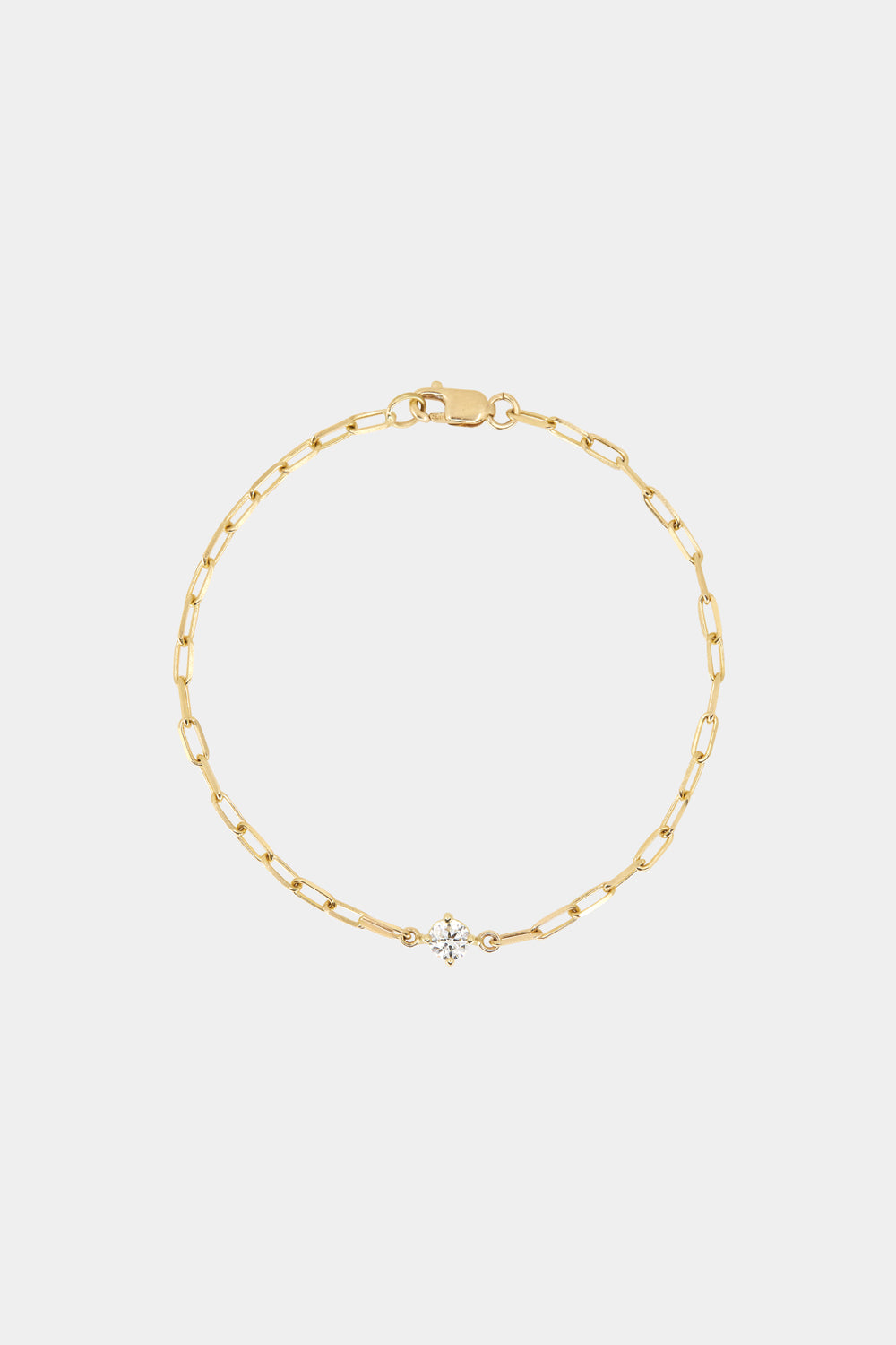 Mina Round Diamond Bracelet | 18K Yellow Gold