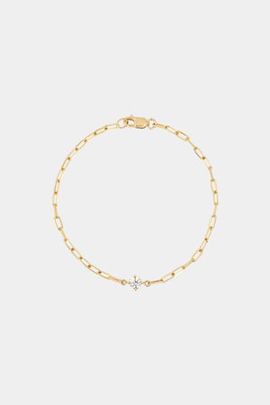 Mina Round Diamond Bracelet | 18K Yellow Gold | Natasha Schweitzer