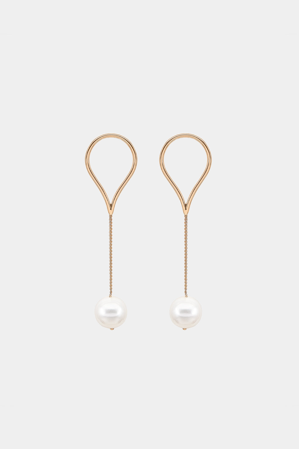 Mini Aqua Earrings | 9K Rose Gold