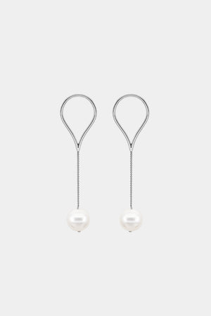 Mini Aqua Earrings | Silver | Natasha Schweitzer