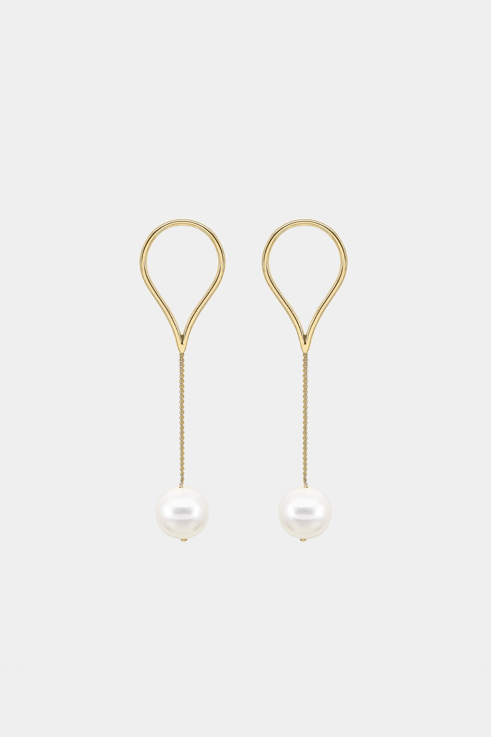Mini Aqua Earrings | 9K Yellow Gold