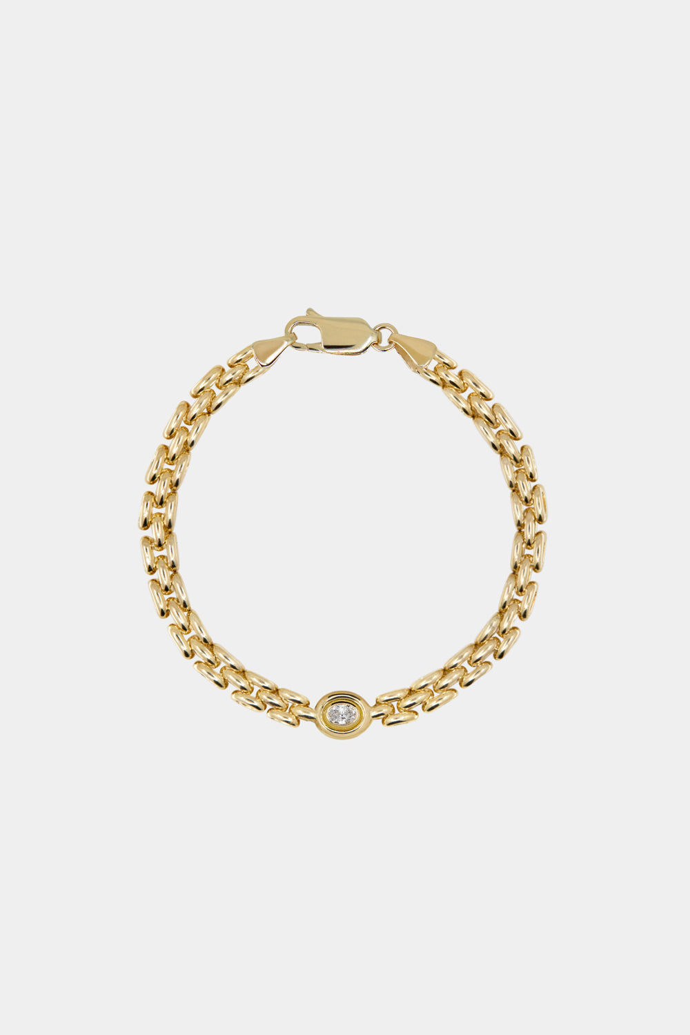 Mini Margot Diamond Bracelet | 9K Yellow Gold