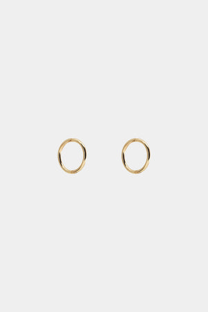 Orielle Sleepers | 9K Yellow Gold | Natasha Schweitzer