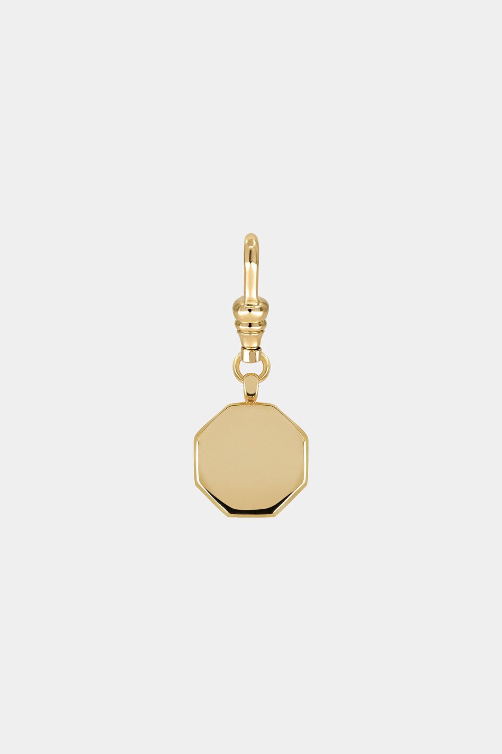 Mini Puffy Octagon Attachment | 9K Yellow Gold