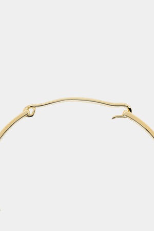 Mini Tallows Bangle | 9K Yellow Gold | Natasha Schweitzer