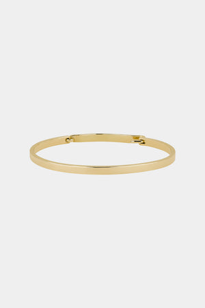 Mini Tallows Bangle | 9K Yellow Gold | Natasha Schweitzer