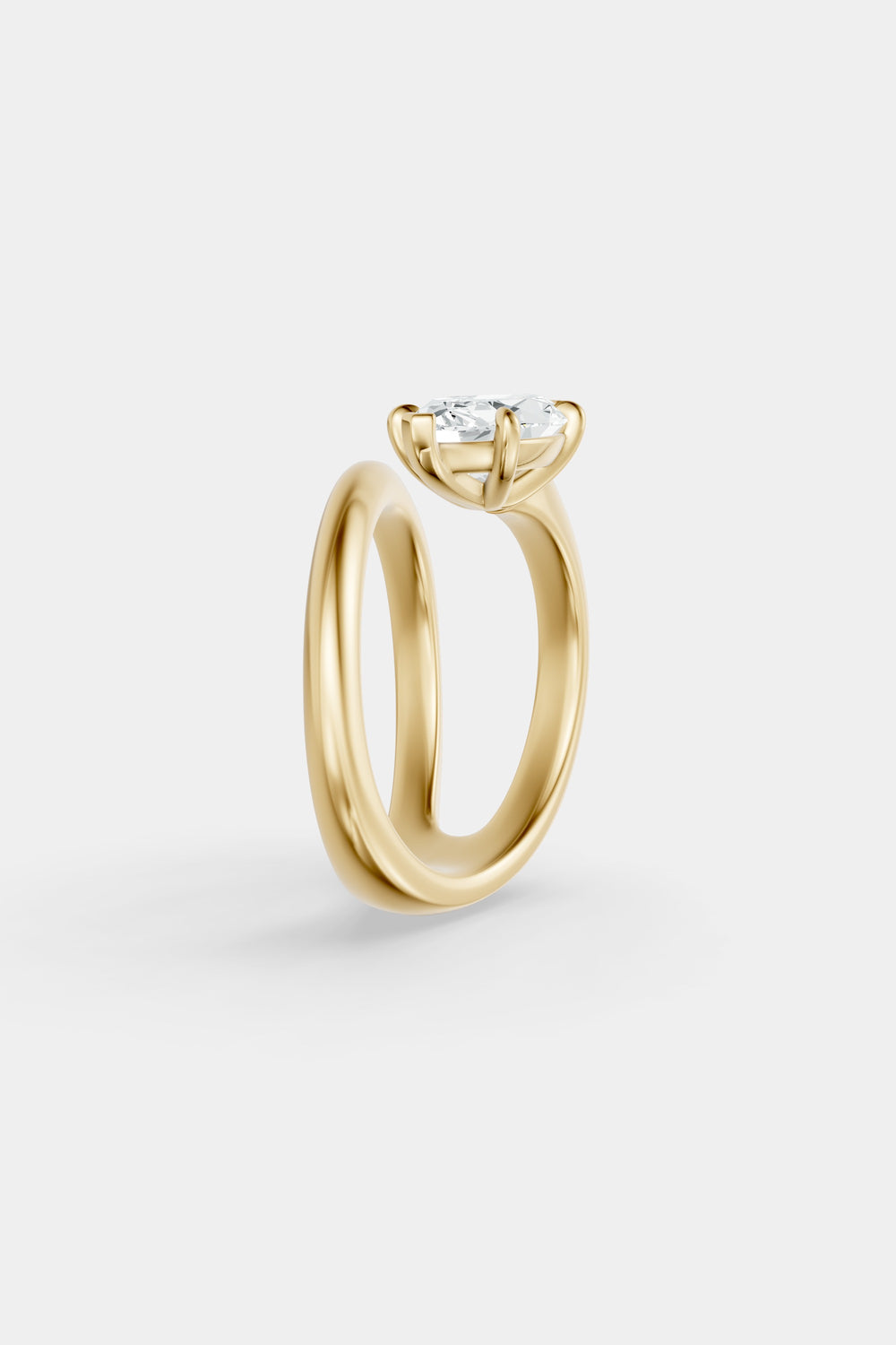 Natasha East West Marquise Diamond Wrap Ring | 18K Gold| Natasha Schweitzer