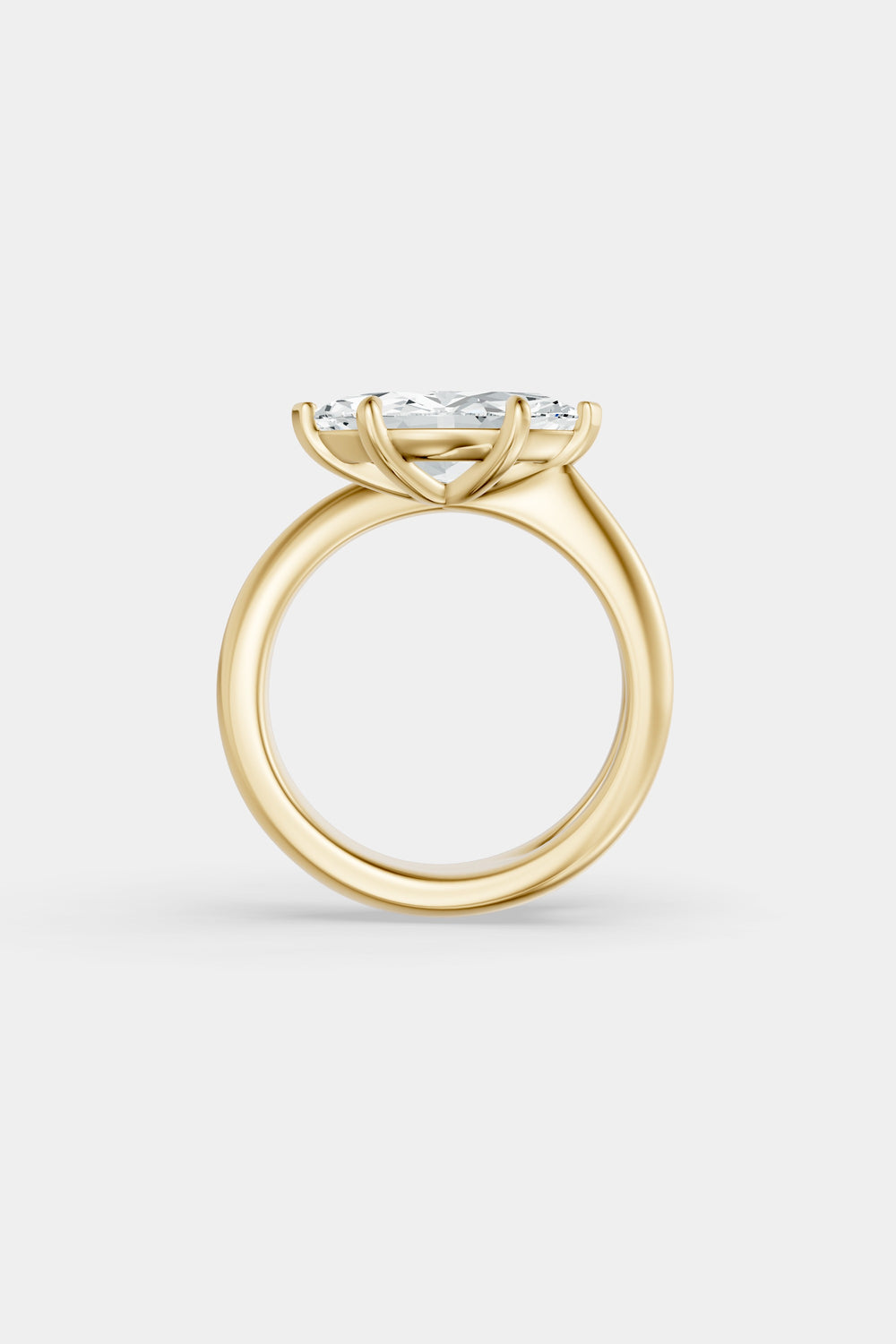 Natasha East West Marquise Diamond Wrap Ring | 18K Gold| Natasha Schweitzer