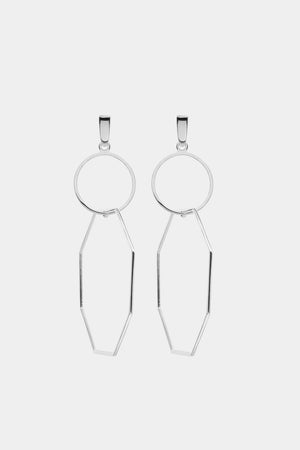 Odette Earrings | Silver | Natasha Schweitzer