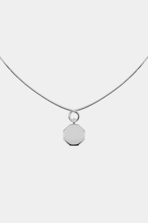 Omega Loop Necklace | Silver, Customise | Natasha Schweitzer