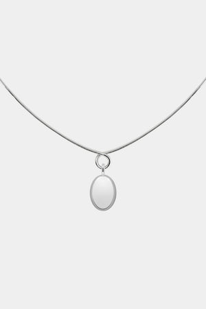 Omega Loop Necklace | Silver, Customise | Natasha Schweitzer