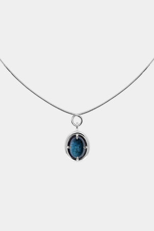 Omega Loop Necklace | Silver, Customise | Natasha Schweitzer