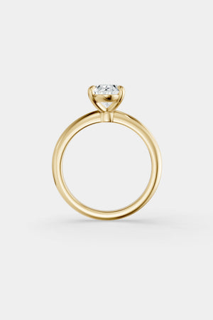 Oval Diamond Ring | 18K Gold | Natasha Schweitzer