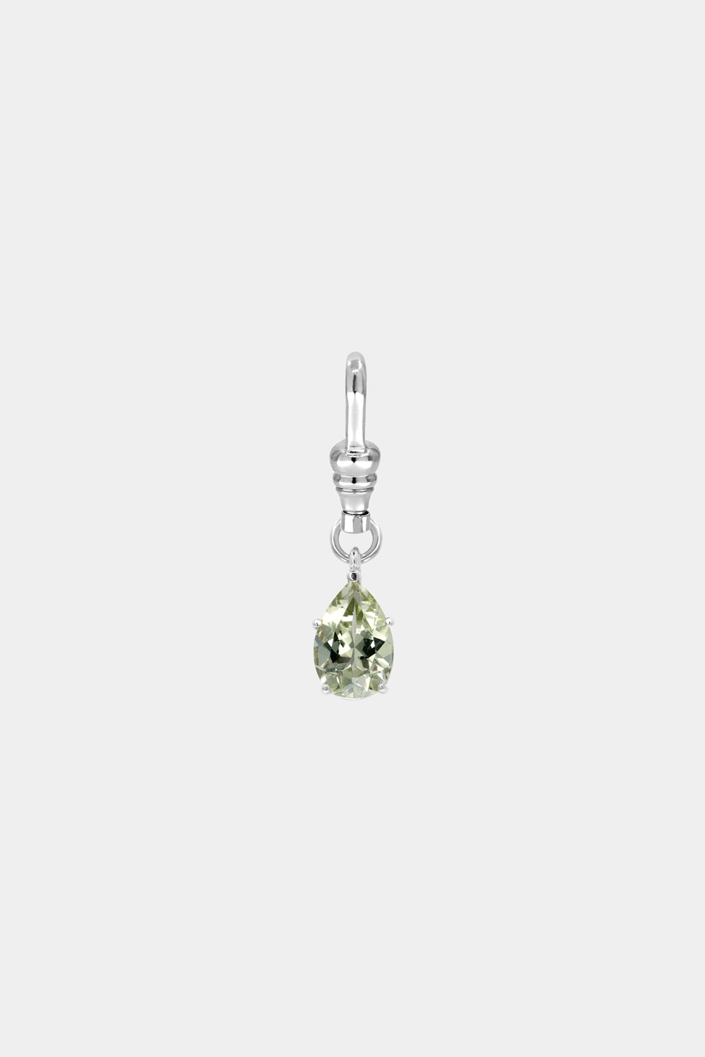 Pear Mint Quartz Attachment | Silver