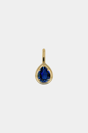 Roma Pear Gemstone Pendant | Yellow Gold | Natasha Schweitzer
