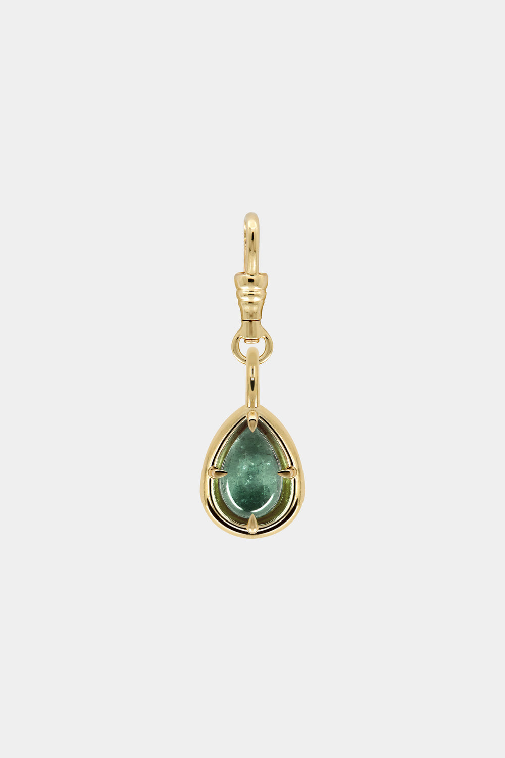 Pear Tourmaline Pendant | 9K Yellow Gold