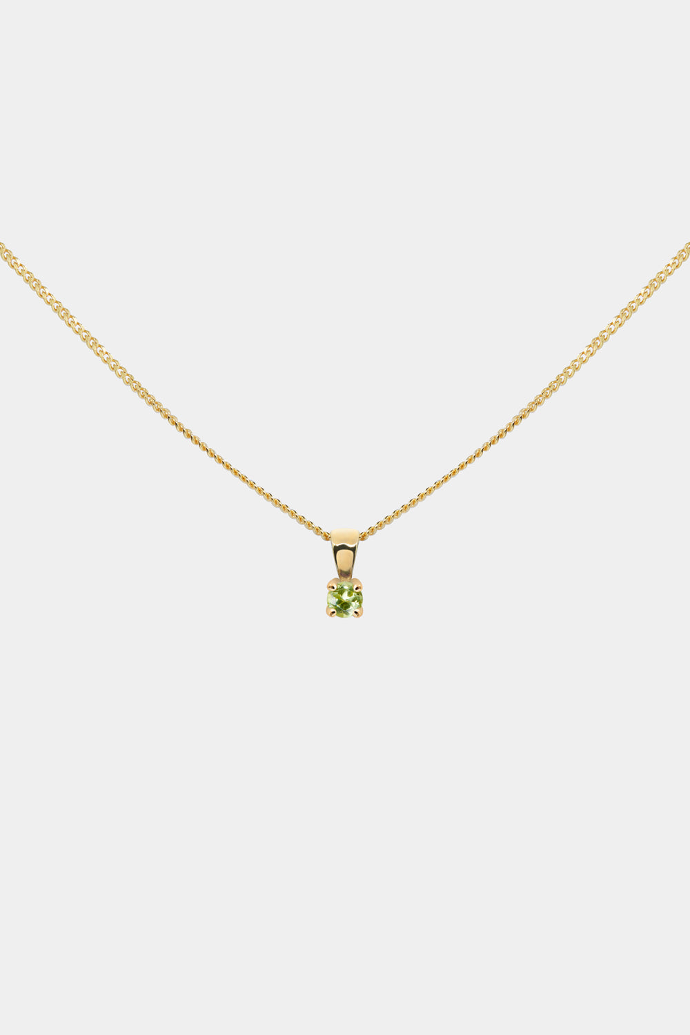 Birthstone Pendant | 9K Yellow Gold