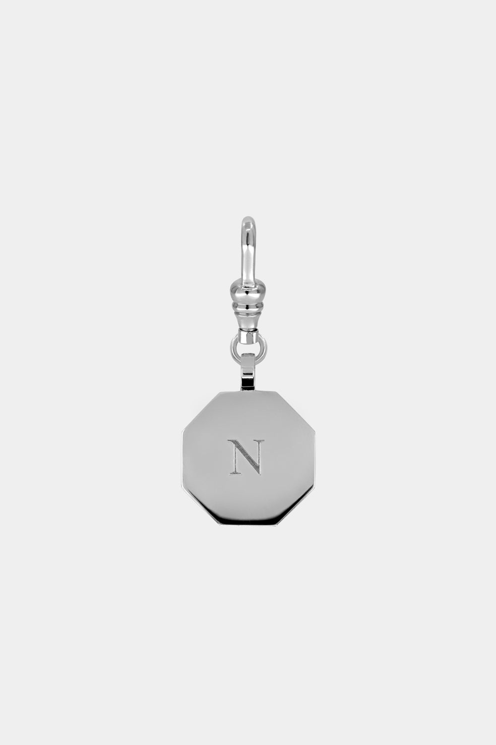 Octagon Disc Attachment | 9K White Gold, Customisable| Natasha Schweitzer