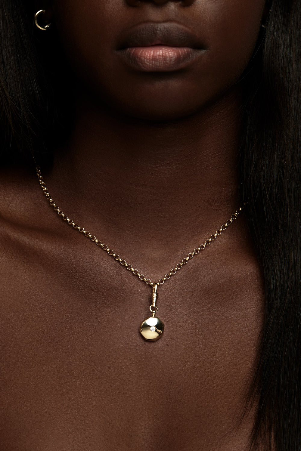 Small Chateau Necklace | 9K Yellow Gold