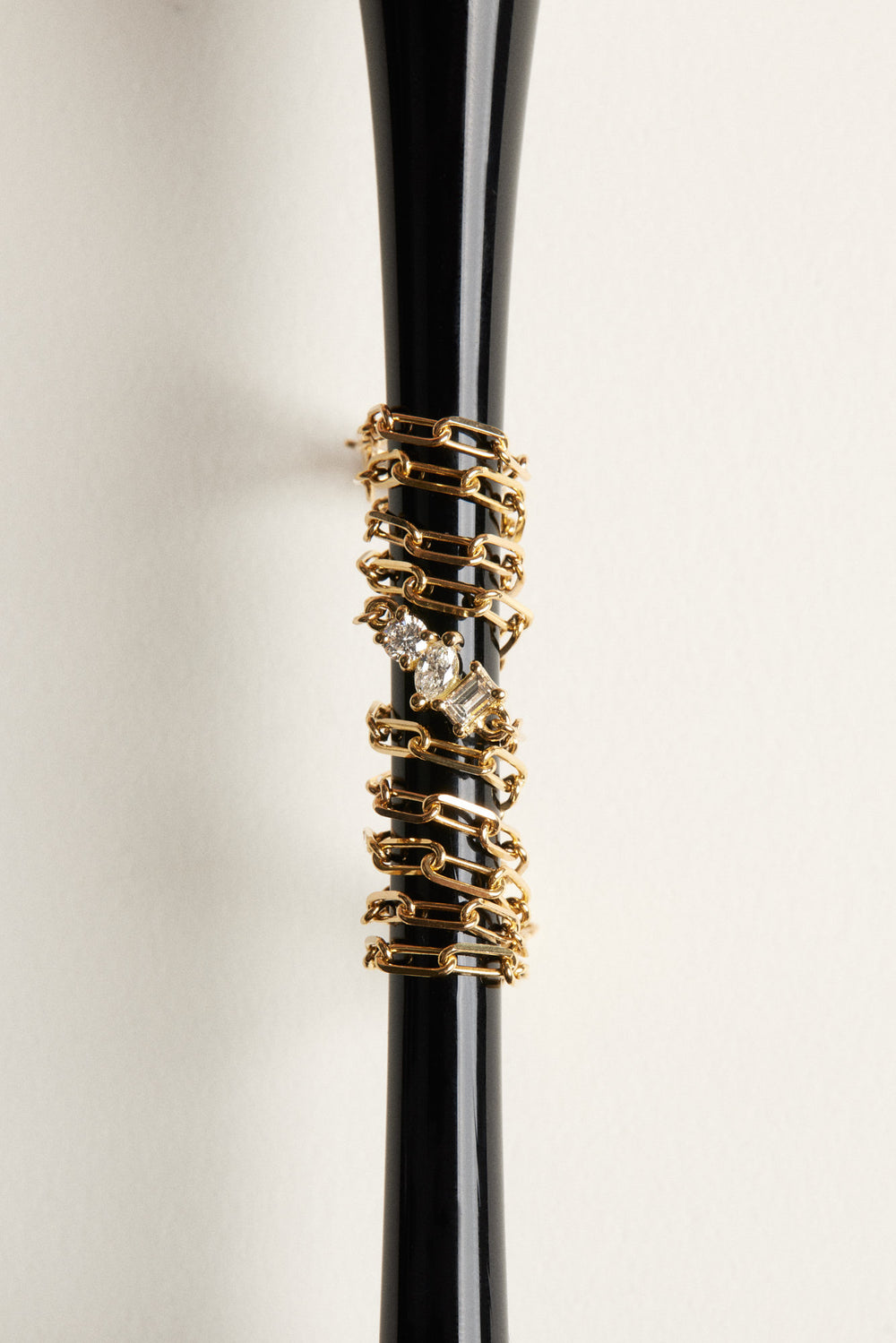 Scattered Diamond Trio Bracelet | 18K Yellow Gold| Natasha Schweitzer