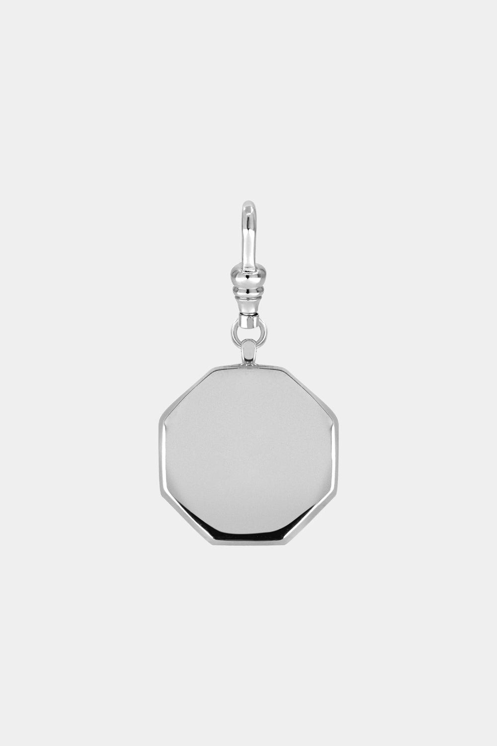 Puffy Octagon Attachment | Sterling Silver
