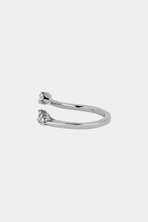 Janie Diamond Wrap Ring | White Gold | Natasha Schweitzer