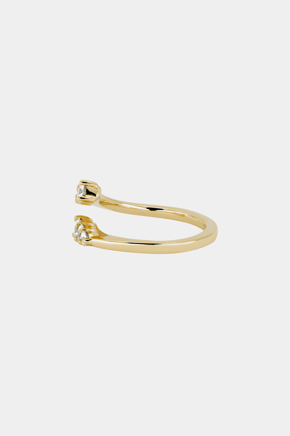 Janie Diamond Wrap Ring | Yellow Gold| Natasha Schweitzer
