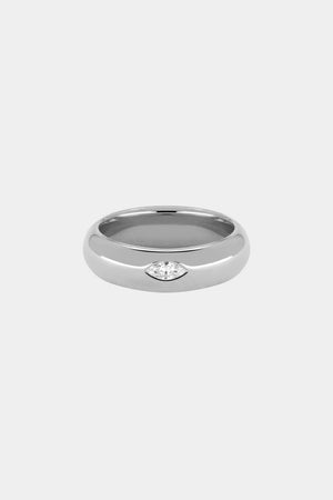 Sabine Ring | 9K White Gold | Natasha Schweitzer