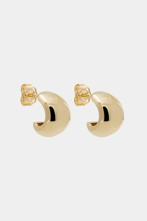 Mini Blob Hoops | 9K Gold, More options available | Natasha Schweitzer