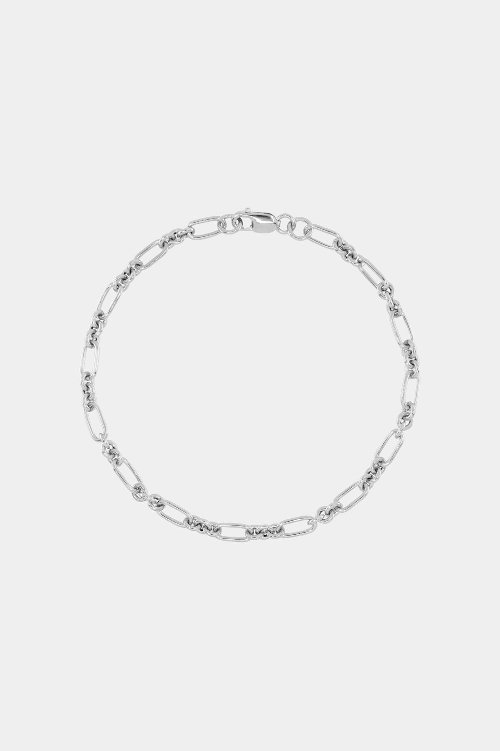 Small Lennox Bracelet | Silver or 9K White Gold| Natasha Schweitzer