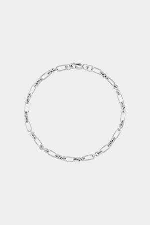 Small Lennox Bracelet | Silver or 9K White Gold | Natasha Schweitzer