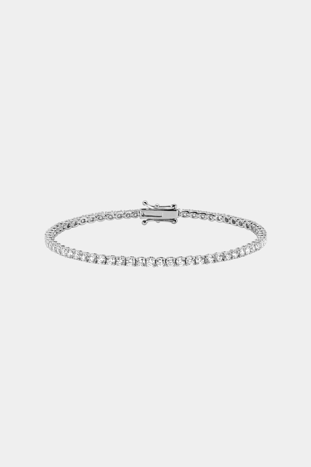 Tennis Bracelet .04ct | 18K White Gold