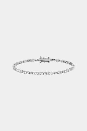 Tennis Bracelet .04ct | 18K White Gold | Natasha Schweitzer