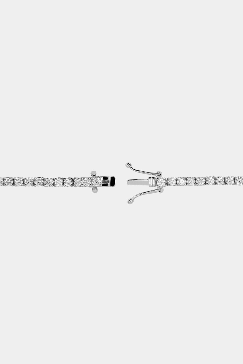 Tennis Bracelet .04ct | 18K White Gold| Natasha Schweitzer