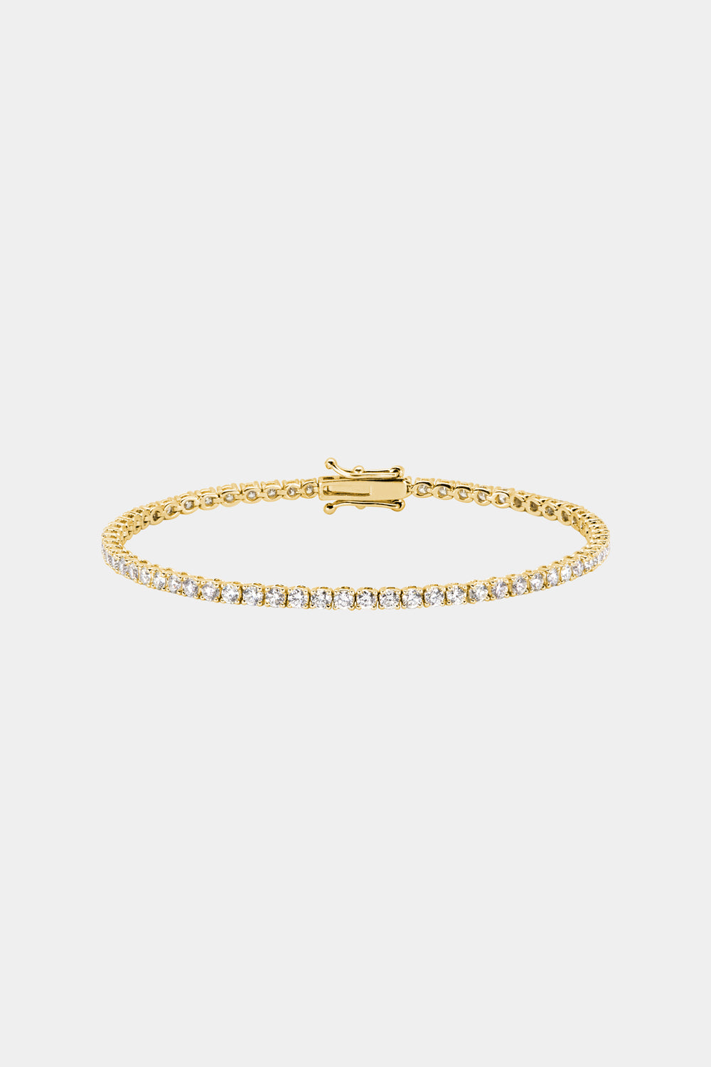 Tennis Bracelet .04ct | 18K Yellow Gold| Natasha Schweitzer