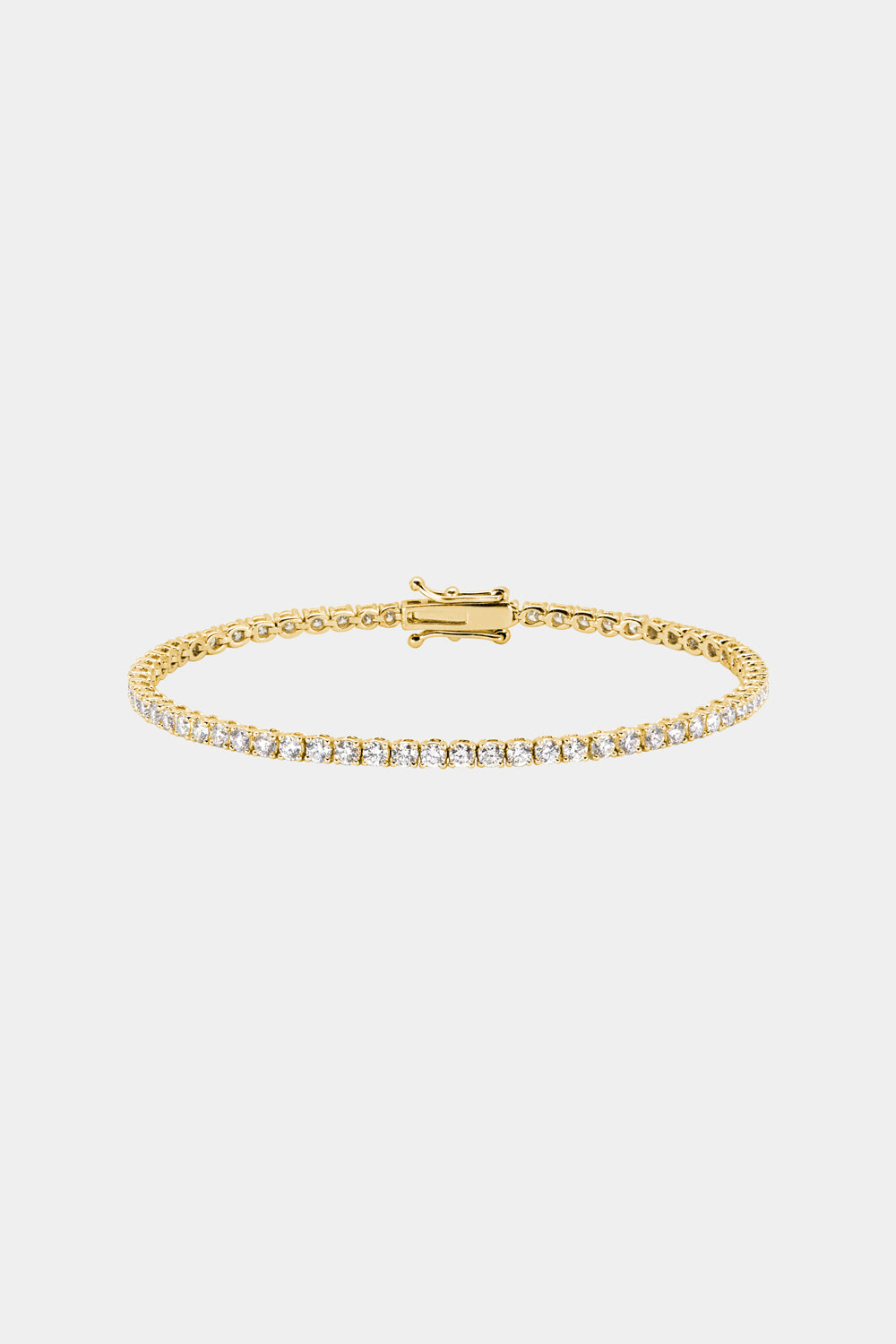 Tennis Bracelet 0.04ct | 18K Yellow Gold