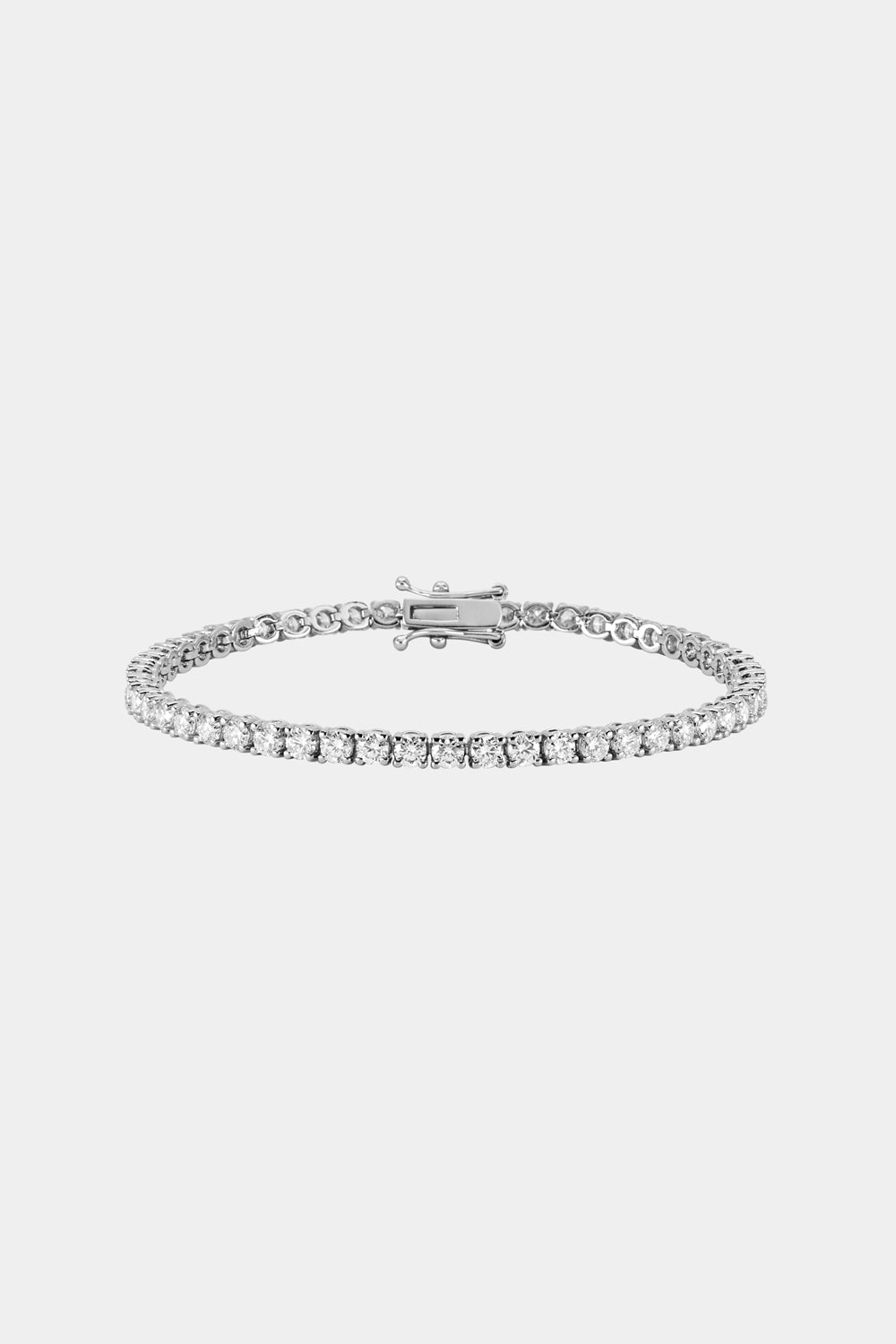 Tennis Bracelet 0.08ct | 18K White Gold| Natasha Schweitzer