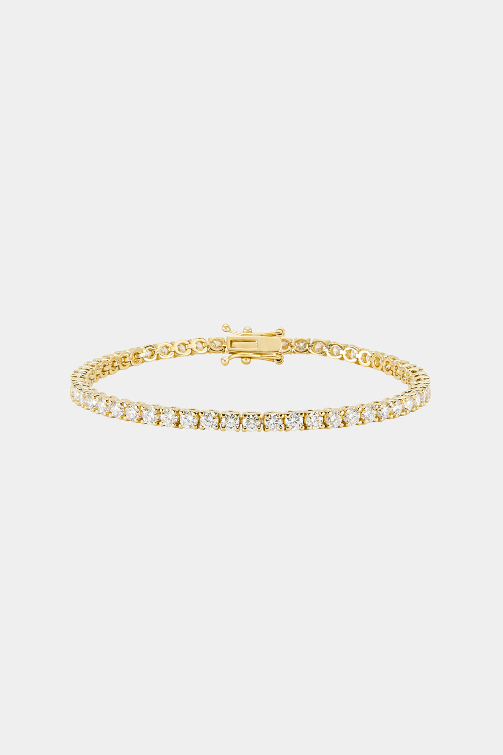 Tennis Bracelet 0.08ct | 18K Yellow Gold