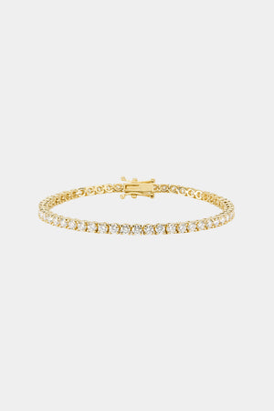 Tennis Bracelet .08ct | 18K Yellow Gold | Natasha Schweitzer