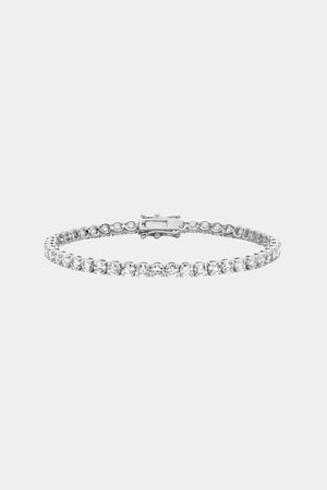 Tennis Bracelet .13ct | 18K White Gold | Natasha Schweitzer