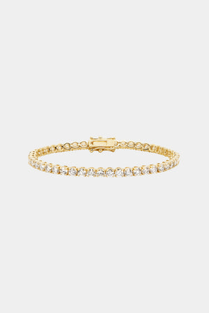 Tennis Bracelet .13ct | 18K Yellow Gold | Natasha Schweitzer