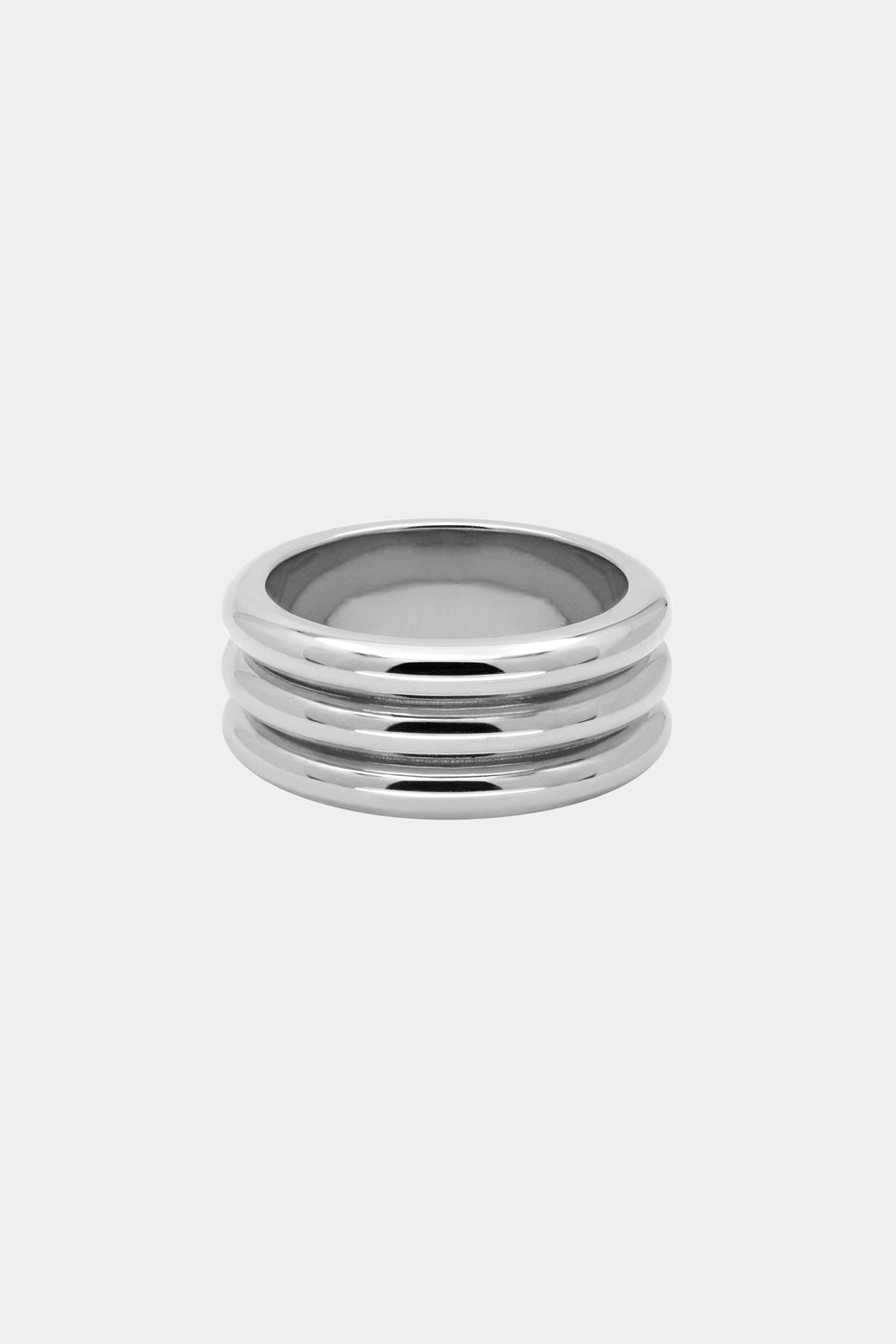 Triple Orielle Ring | Silver or 9K White Gold