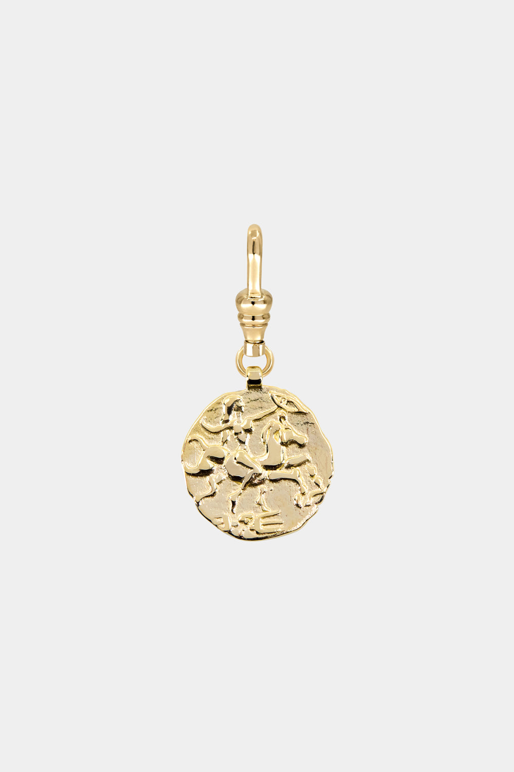 Warrior Coin Attachment | Yellow Gold