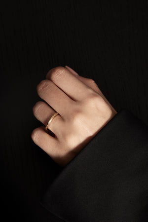 Gwen Band | Yellow Gold | Natasha Schweitzer